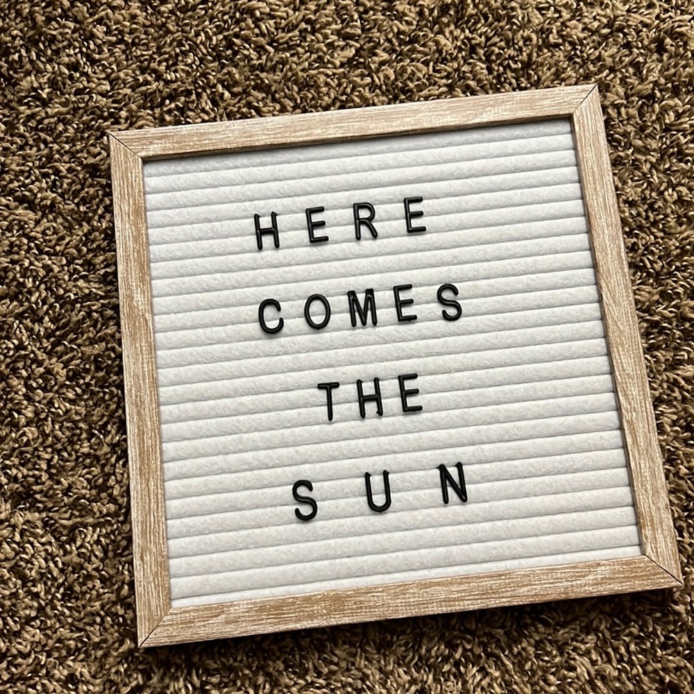 Letter board